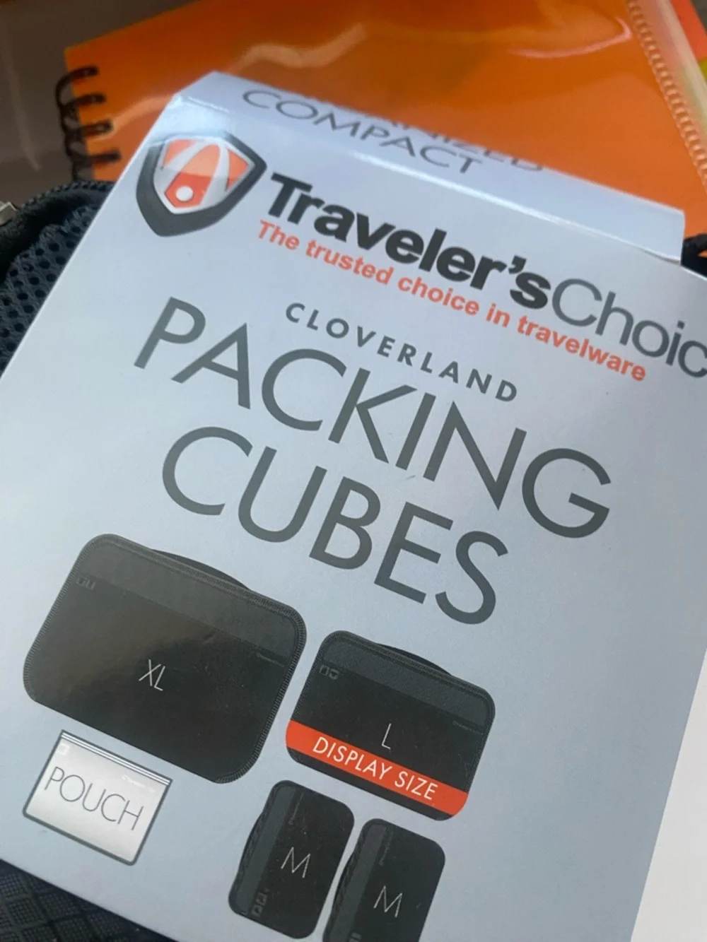 Cloverland Black Packing Cubes by Traveler's Choice - 4-Piece Set